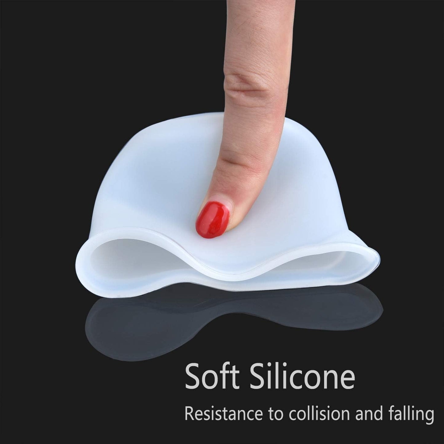 6Pcs 100ml Silicone Measuring Cups DIY Resin Glue Tools Cup for Making Handmade Craft Nonstick Silicone V1258-DP02-B-948
