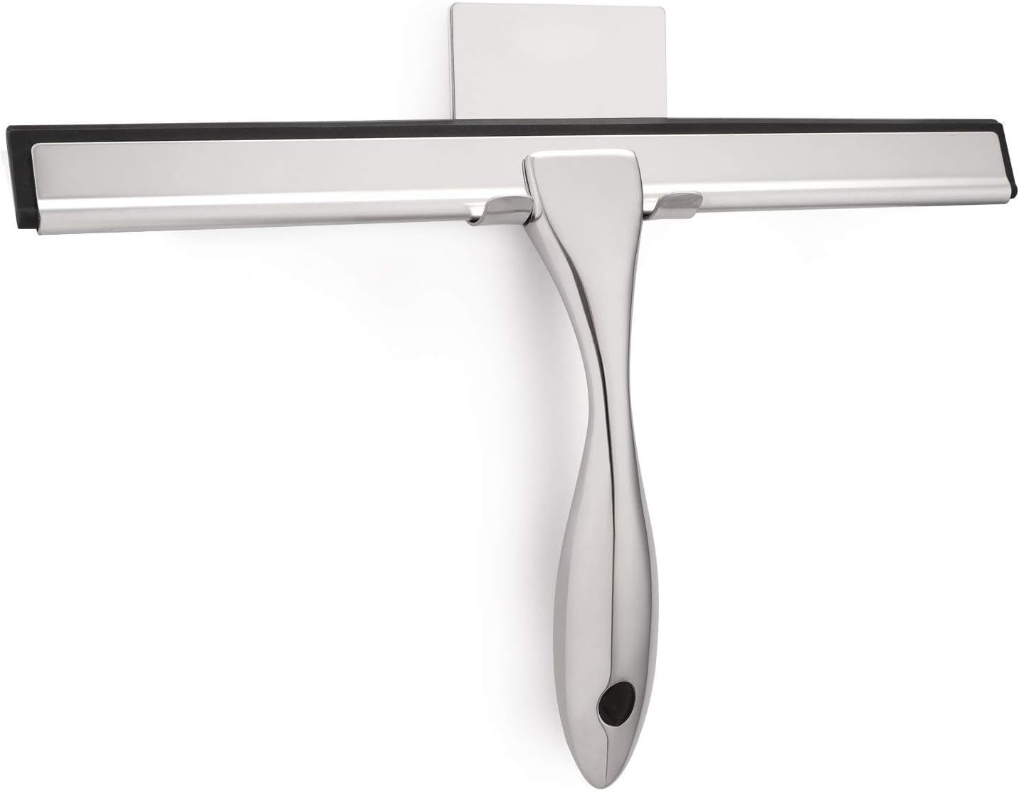 All-Purpose Shower Squeegee for Shower Doors, Bathroom, Window and Car Glass - Stainless Steel, 10 Inches V1258-DP02-B-96