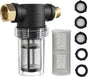 Garden Hose Filter for Pressure Washer inlet Water, Inline Filter for Sediment, 40 Mesh Screen, Extra 100 Mesh V1258-DP02-B-961