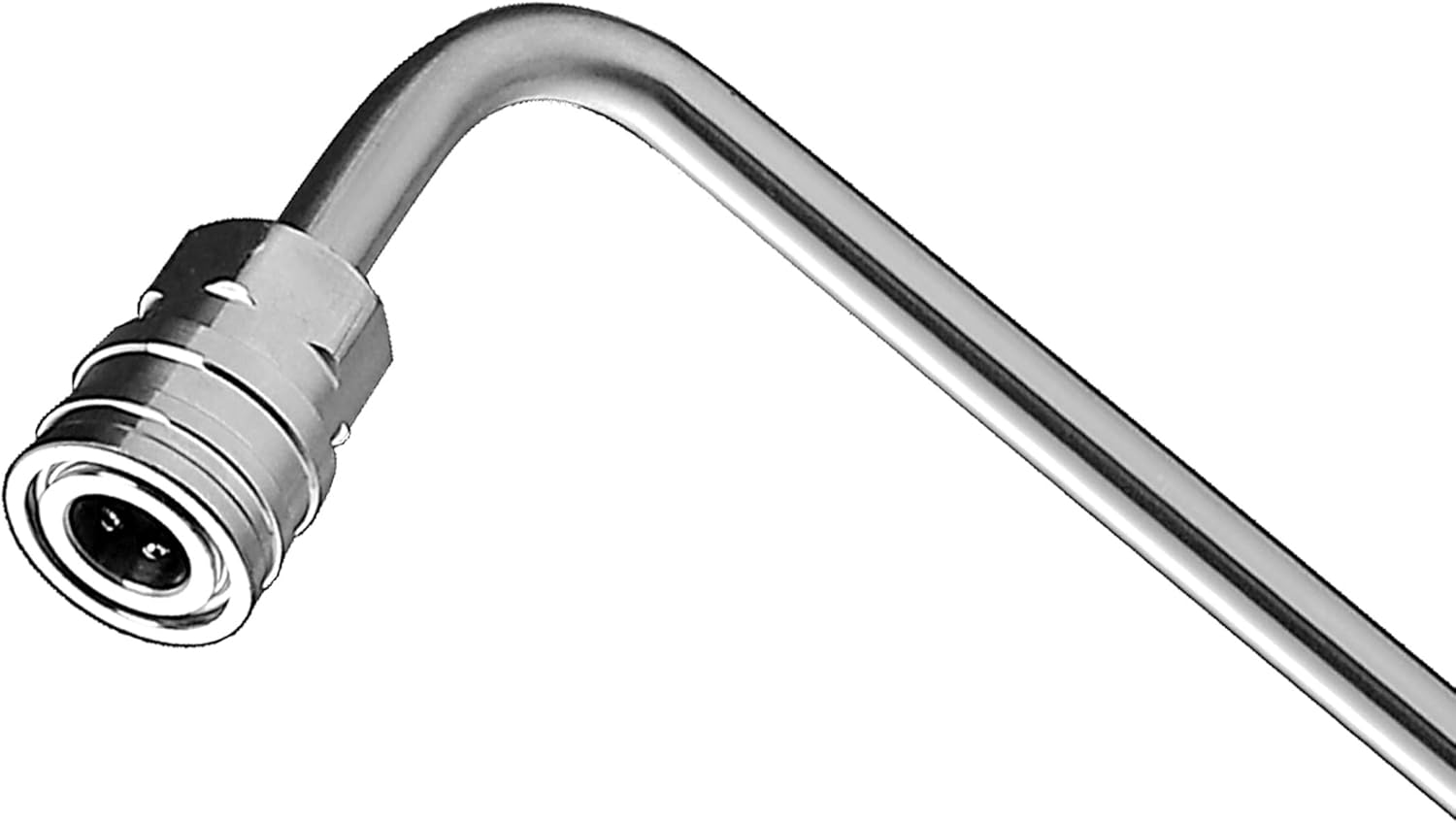 Pressure Washer Wand Extension, 90 Degree Curved Angled, Undercarriage and Gutter Cleaner Attachment, 1/4 V1258-DP02-B-963