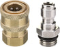 Pressure Washer Adapter Set, 1/4 Inch Quick Disconnect Kit, 5000 PSI V1258-DP02-B-969