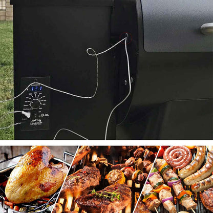 Replacment Rubber Meat Probe Grommet Compatible with Traeger Wood Pellet Grills, 2 Pack V1258-DP02-B-972