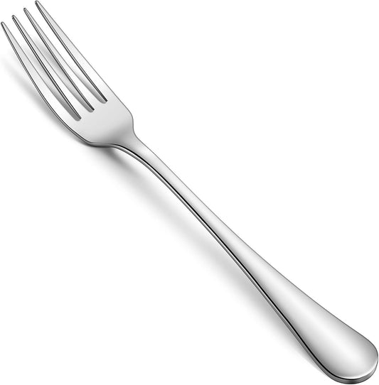 Dinner Forks Set, Food-Grade 18/8 Stainless Steel Forks Silverware, Mirror Polished, Dishwasher Safe - Set of V1258-DP02-B-98