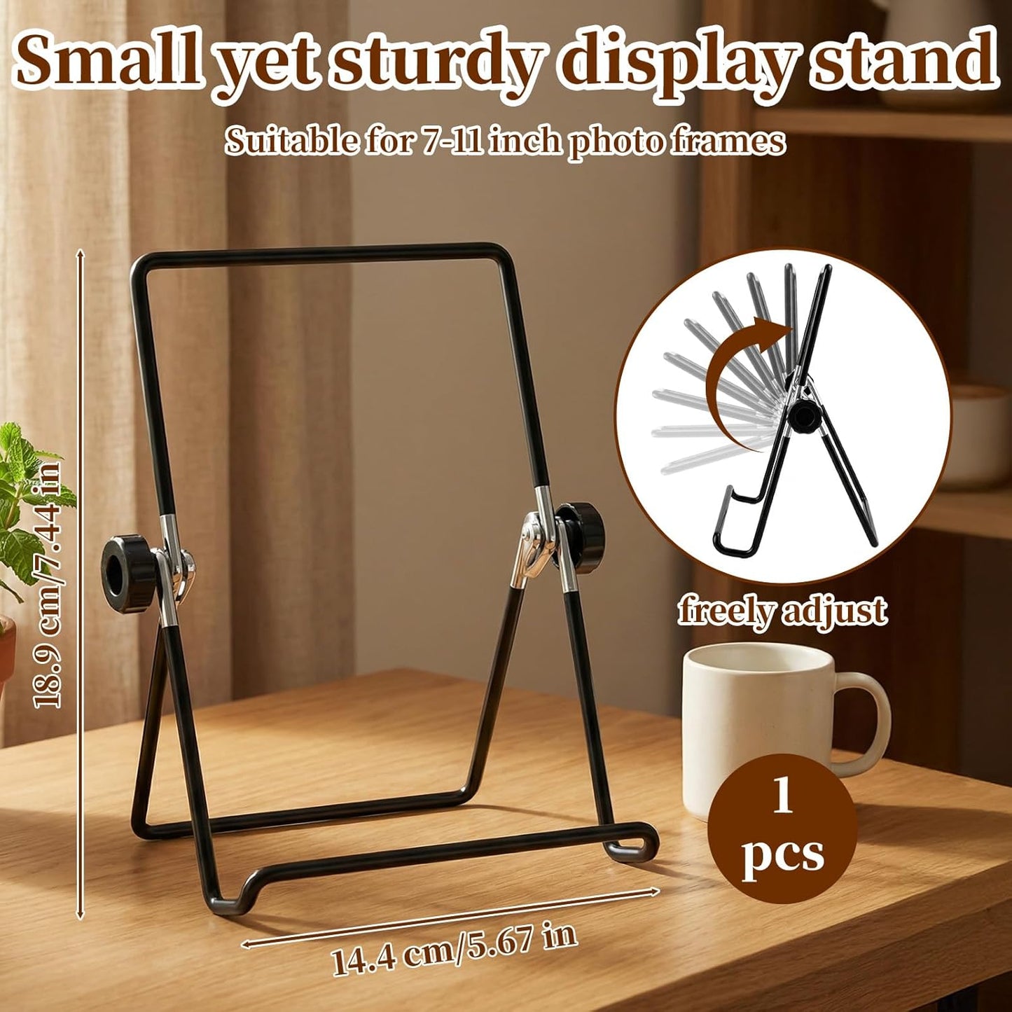Frame Stand Replacement Compatible with FrameoDigital - Adjustable & Foldable Photo Frame Holders Fits for V1258-DP02-B-983