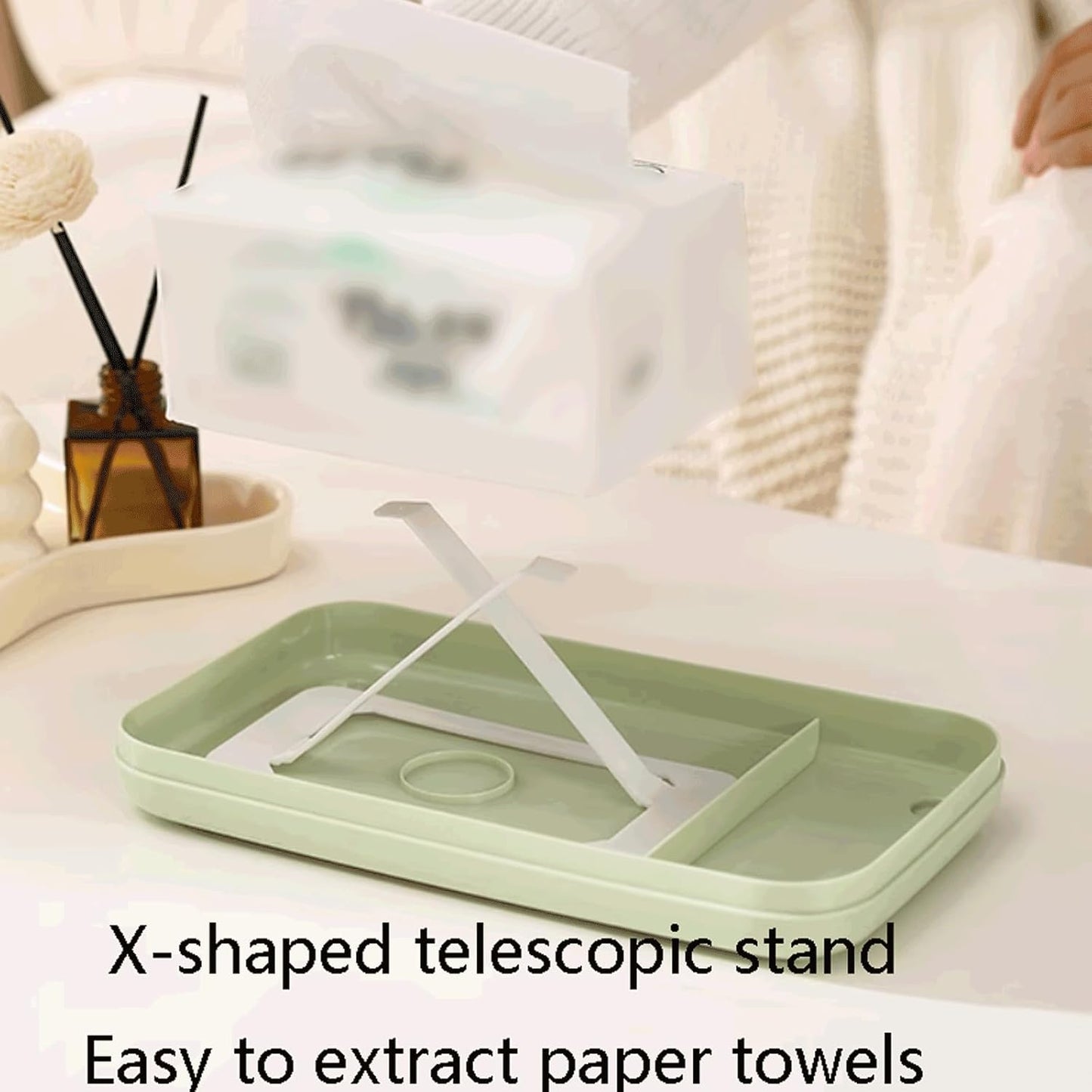 2 Pack Desk Organizer with Compartments for Pens and Toothpicks - Office Supply Storage Solution V1258-DP02-BOL-100