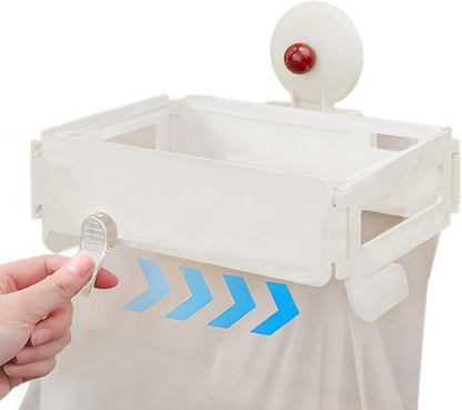 Touch Bin Trash Bag Holder 18.5x12.5cm Space Saving Versatile Waste Container V1258-DP02-BOL-102