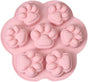 7-Cavity Silicone Cat Paw Mould Chocolate Fondant Ice Cube Tray Food Safe Baking Mold V1258-DP02-BOL-111