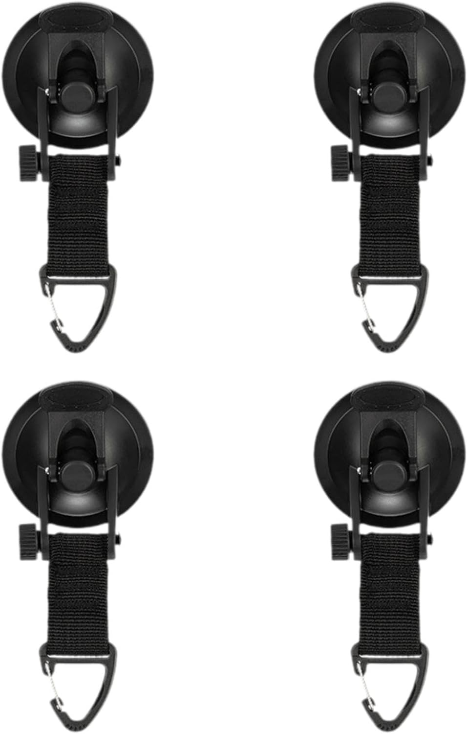 4 Pack Adjustable Strap Hooks for Tarp Tent Secure Attachment Multi Functional V1258-DP02-BOL-114