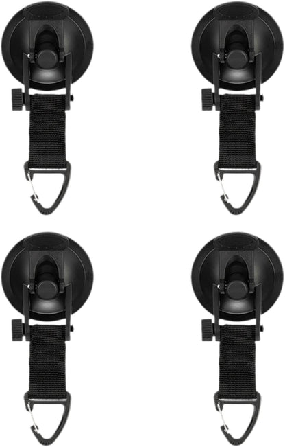 4 Pack Adjustable Strap Hooks for Tarp Tent Secure Attachment Multi Functional V1258-DP02-BOL-114