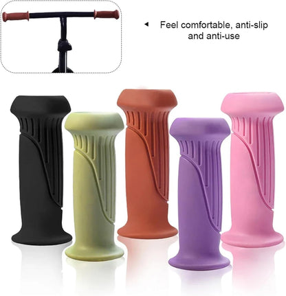 Comfortable Purple Bike Handlebar Grips Pair Non-Slip Cycling Handle Bar Covers V1258-DP02-BOL-116
