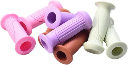 Comfortable Purple Bike Handlebar Grips Pair Non-Slip Cycling Handle Bar Covers V1258-DP02-BOL-116