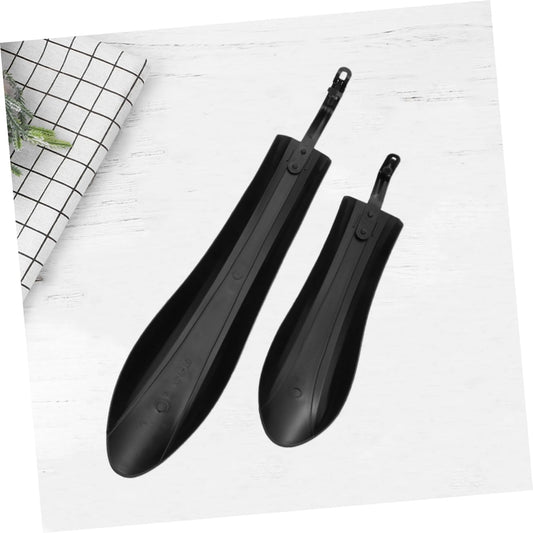 Adjustable Black Bicycle Mudguard Set - 1 Set V1258-DP02-BOL-120