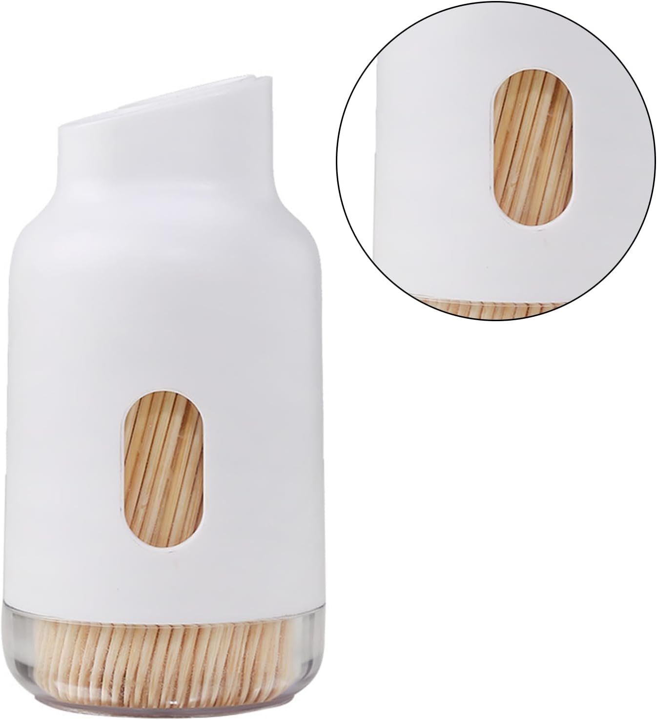Portable Floss Dispenser White 1 Piece V1258-DP02-BOL-127