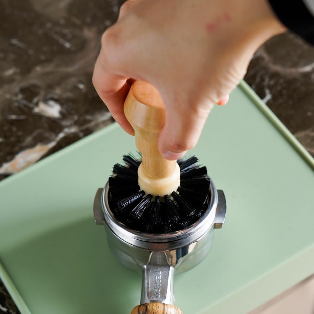 Barista Cleaning Brush for 58mm Handle Coffee Machine Cleaning Tool V1258-DP02-BOL-133