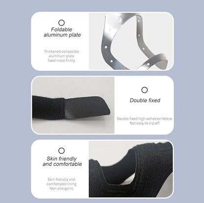 Black Wristband Sport Band - Single Piece V1258-DP02-BOL-134