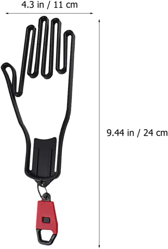 Golf Glove Holder Prevents Deformation and Protects Gloves Black 1 Pair V1258-DP02-BOL-136