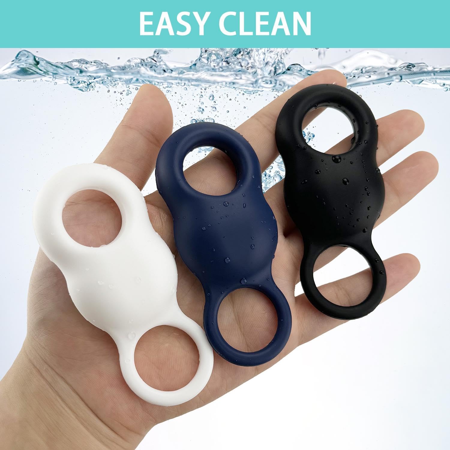 Blue Thumb Grips Finger Protectors for Thumb Tips - 1 Pair V1258-DP02-BOL-137