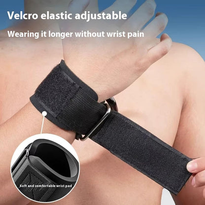 Weight Lifting Wrist Strap Hooks - Black - 1 Pair V1258-DP02-BOL-143