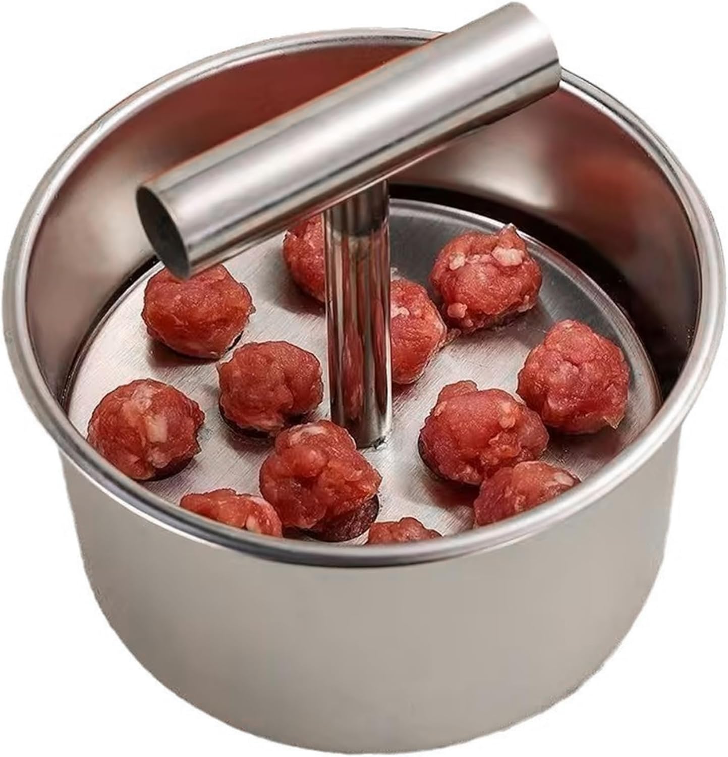 Stainless Steel Meatball Maker Scoop Silver 1 Piece V1258-DP02-BOL-145