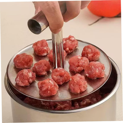 Stainless Steel Meatball Maker Scoop Silver 1 Piece V1258-DP02-BOL-145