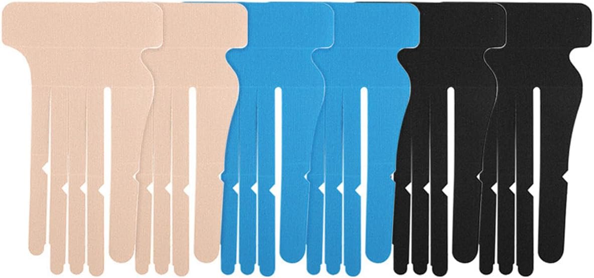 Pre-cut Cotton Sport Tape 3 Pairs Wrist and Finger Support V1258-DP02-BOL-152