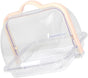 Transparent Food Storage Container with Lid and Drip Tray for Bread Milk Packaging V1258-DP02-BOL-153