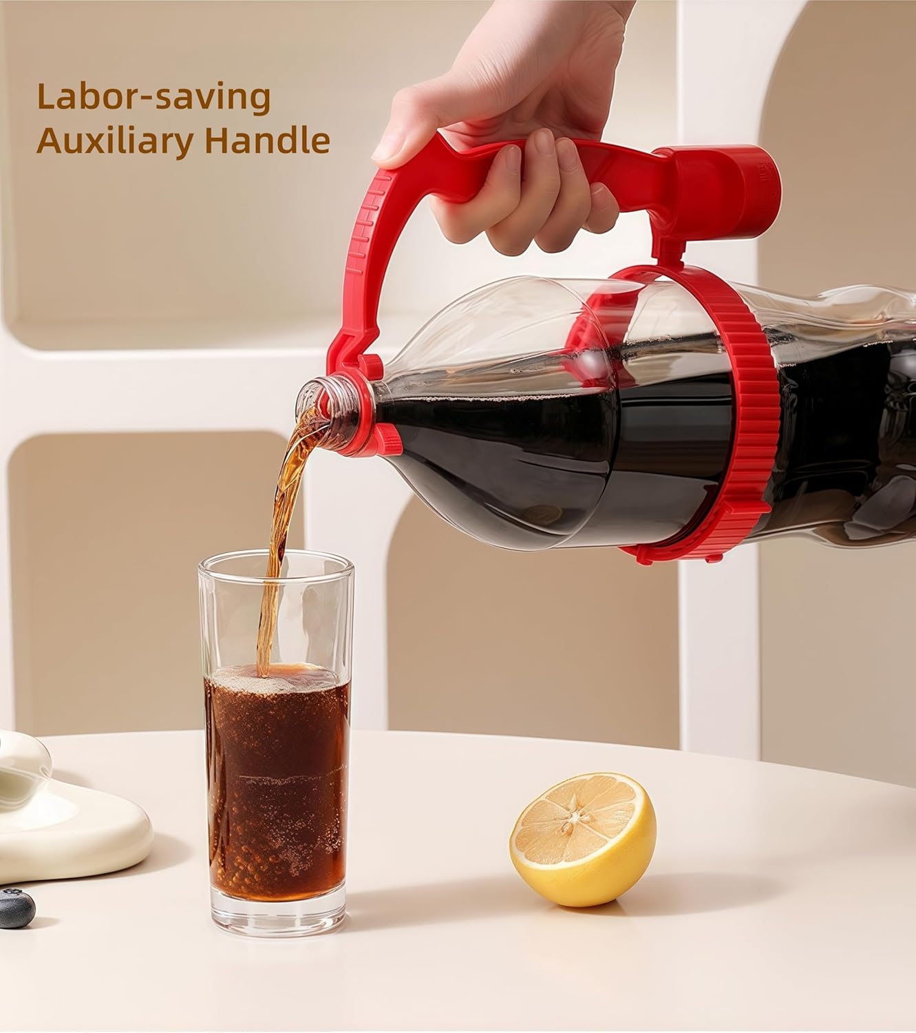 Adjustable Anti-Slip Grip Assist Handle for Large Drink Bottles 2 Pack V1258-DP02-BOL-154