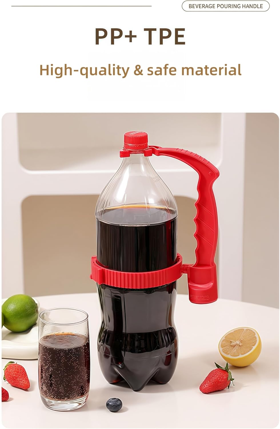 Adjustable Anti-Slip Grip Assist Handle for Large Drink Bottles 2 Pack V1258-DP02-BOL-154