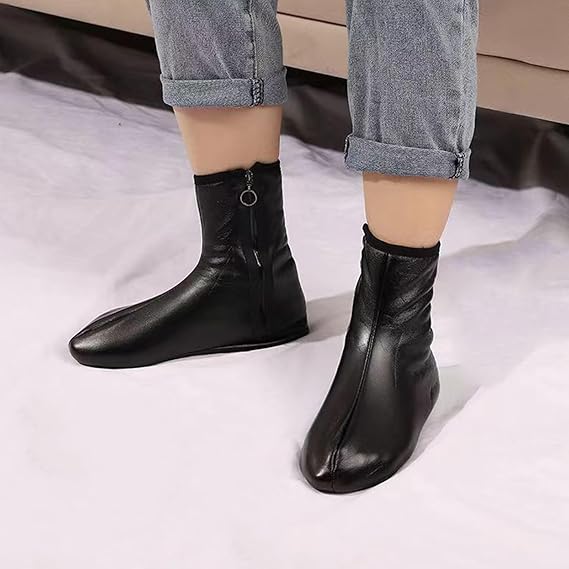 Non-Slip Socks Black Extra Grip for Elderly Pregnant Women on Smooth Floors 1 Pair V1258-DP02-BOL-160
