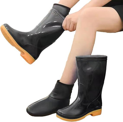 Non-Slip Socks Black Extra Grip for Elderly Pregnant Women on Smooth Floors 1 Pair V1258-DP02-BOL-160