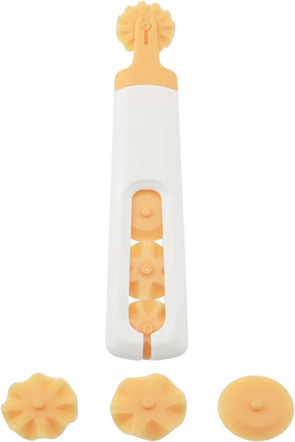 Yellow Raster Pattern Pastry & Tart Cutter - Cake Decorating Tool V1258-DP02-BOL-164