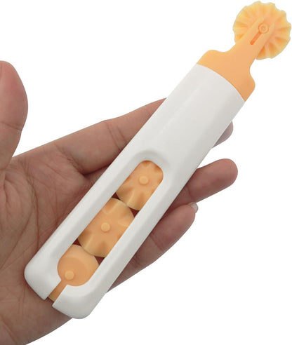 Yellow Raster Pattern Pastry & Tart Cutter - Cake Decorating Tool V1258-DP02-BOL-164