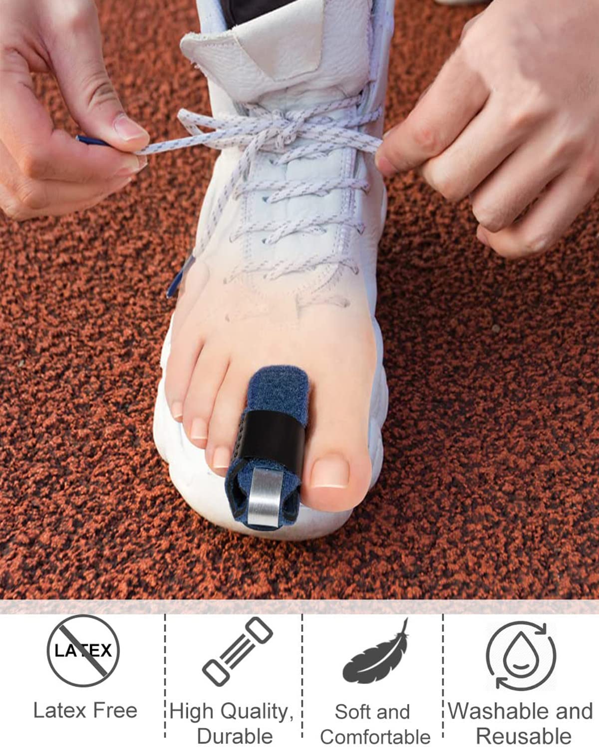 Adjustable Toe Spacer for Hammer Toe & Claw Toe with Spacers V1258-DP02-BOL-168