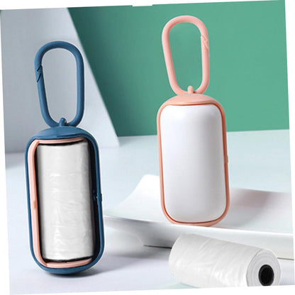 Dog Poop Bag Holder with Leash Hook Dispenser 5 Pack V1258-DP02-BOL-171