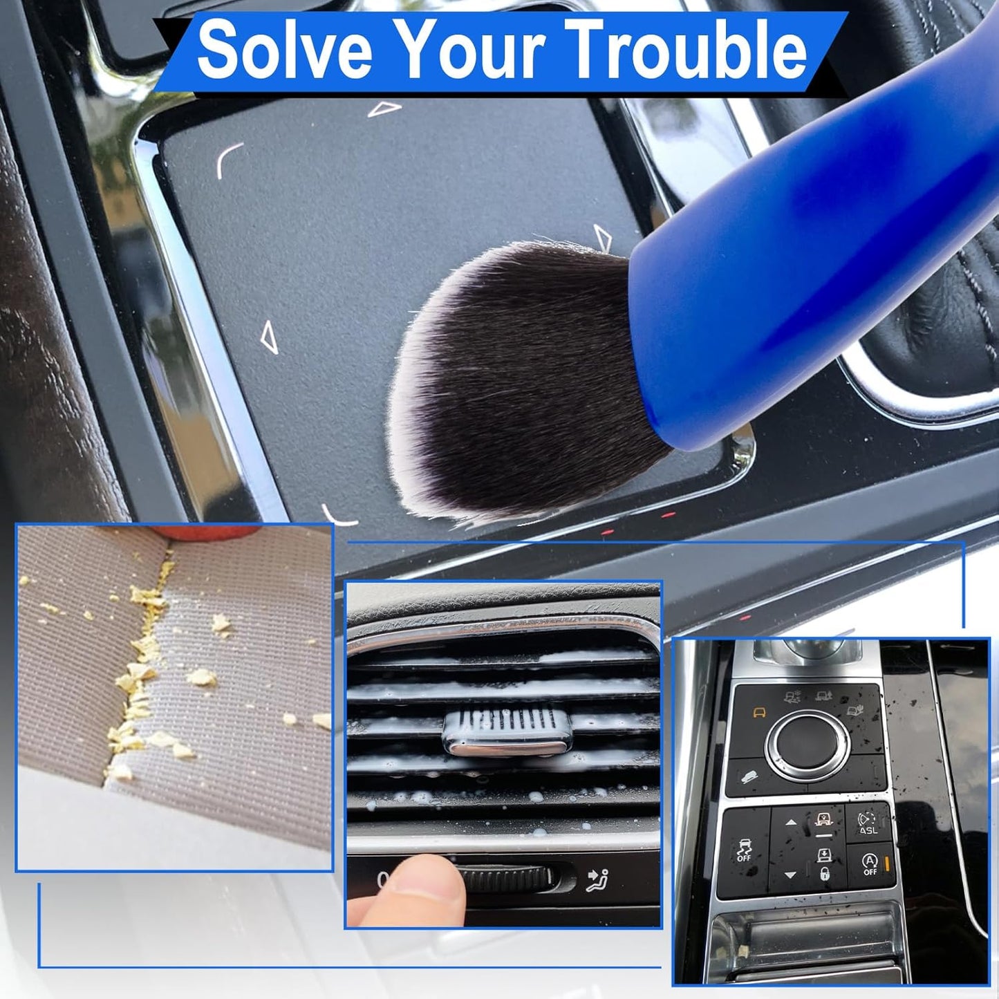 2-in-1 Interior Cleaner Brush for Car Ventilation & Dashboard - Microfiber Dust Cleaning Tool V1258-DP02-BOL-181