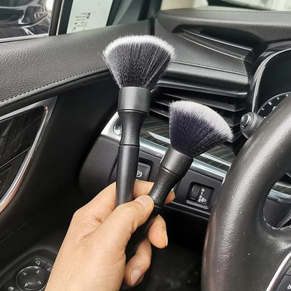 Auto Detailing Brush Set 2 Pack Soft Interior Brush for Dashboard & Vents Scratch-Free V1258-DP02-BOL-182
