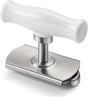 Adjustable Jar Opener Universal Lid Opener for All Sizes Lids Ideal for Seniors & Arthritis Silver 1 Piece V1258-DP02-BOL-186