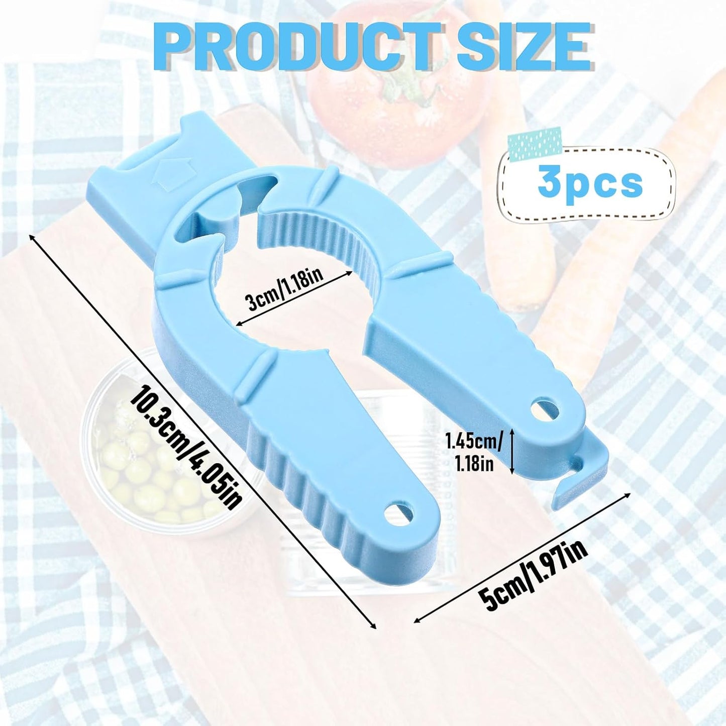 3-Piece Multifunctional Can Opener Set - Kitchen Helper for Effortless Opening & Nail Protection V1258-DP02-BOL-187