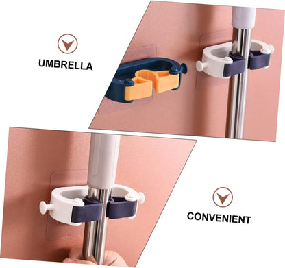 Adhesive Wall Hooks Set of 4 No Drill Hanging System for Kitchen and Garage V1258-DP02-BOL-189