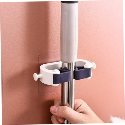 Adhesive Wall Hooks Set of 4 No Drill Hanging System for Kitchen and Garage V1258-DP02-BOL-189