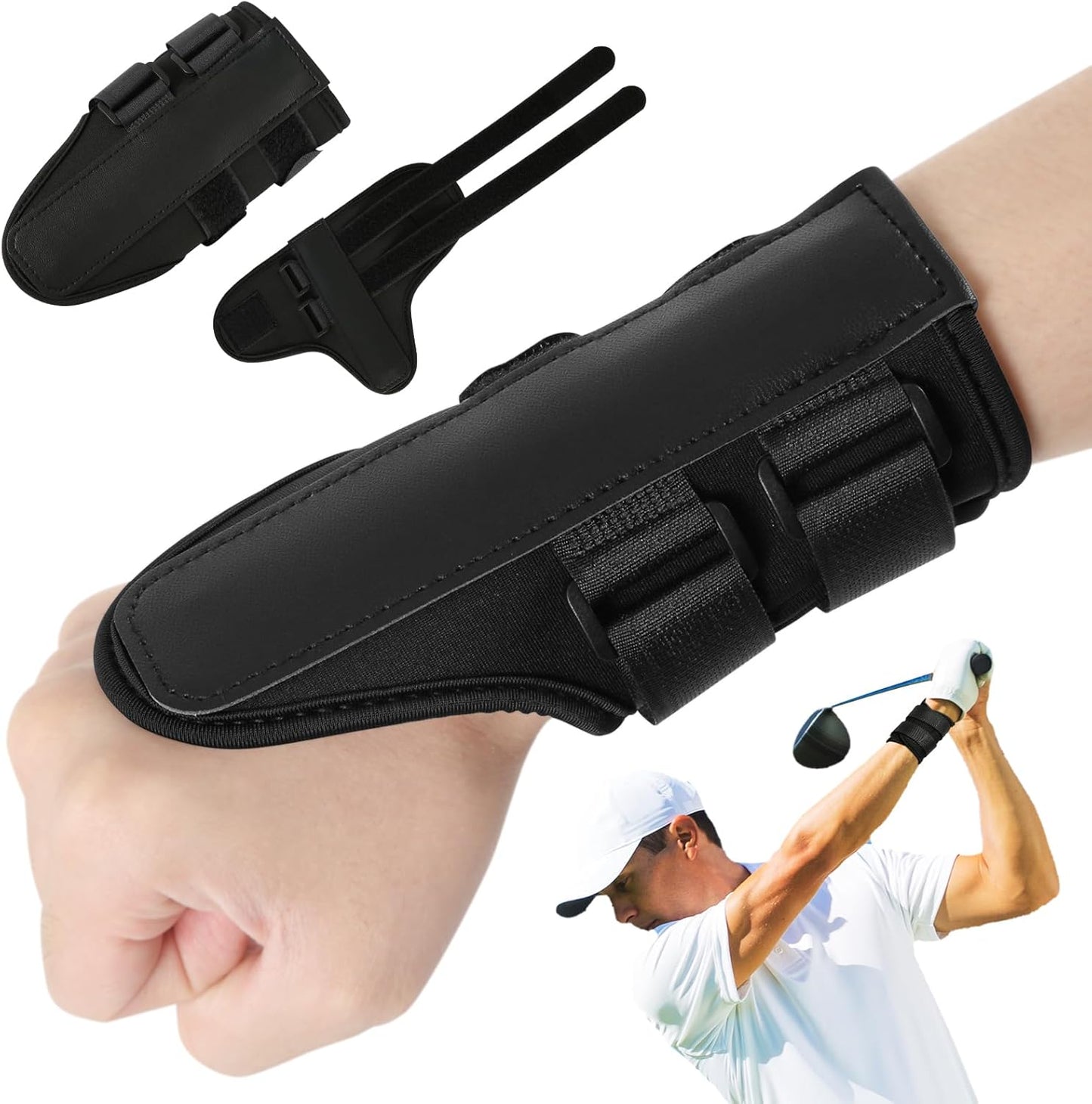 Golf Swing Trainer for Beginners - Black - Set of 1 - Ideal Training Aid V1258-DP02-BOL-191