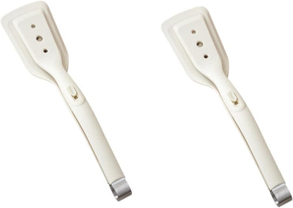 2-in-1 Silicone Spatula Tong Set of 2 Heat Resistant for Flipping and Serving V1258-DP02-BOL-192