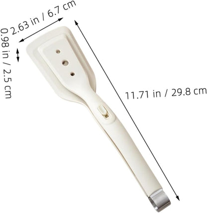 2-in-1 Silicone Spatula Tong Set of 2 Heat Resistant for Flipping and Serving V1258-DP02-BOL-192