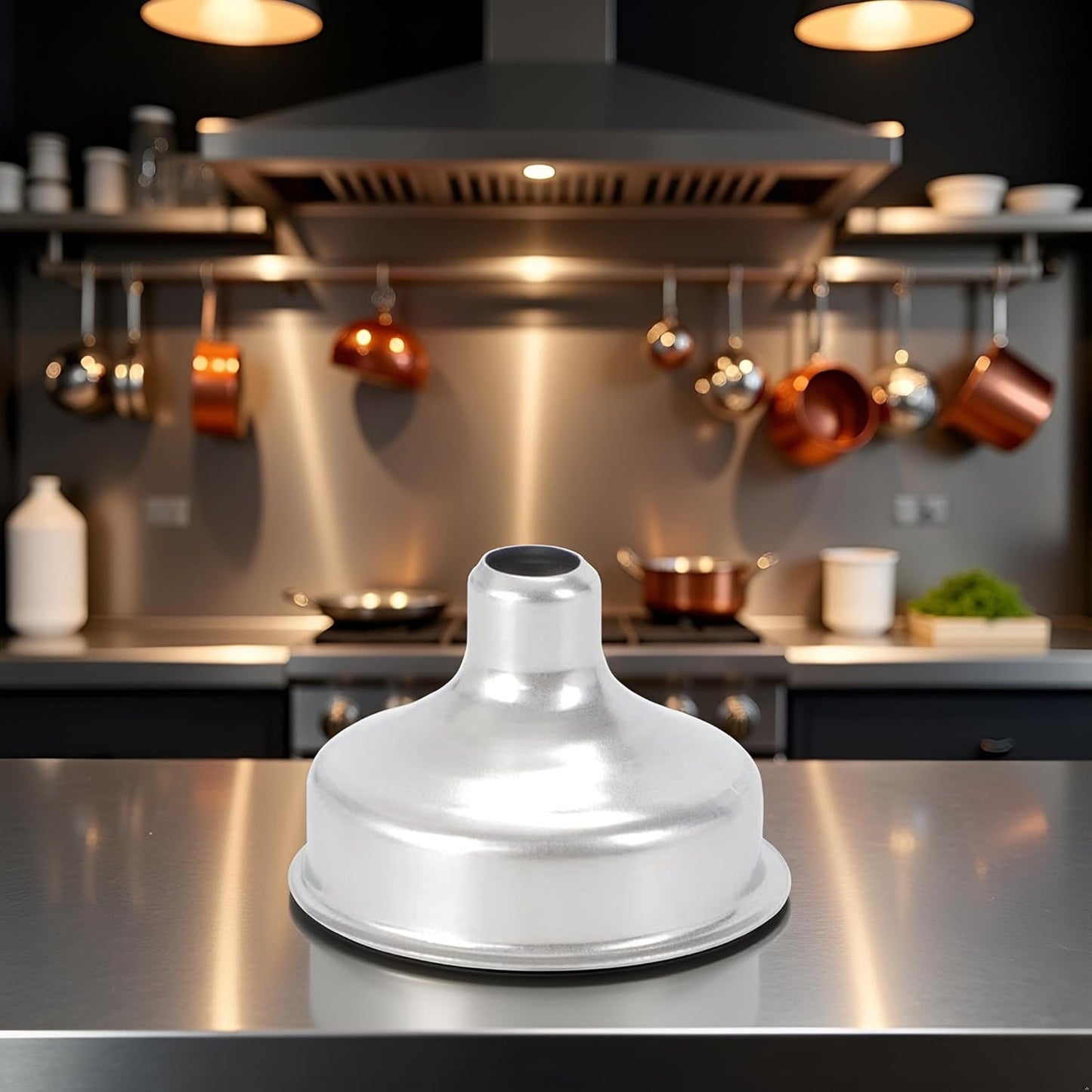 Stainless Steel Mini Funnel for Perfume & Essential Oils - Kitchen & Hobby Use - Silver - 1 Piece V1258-DP02-BOL-193