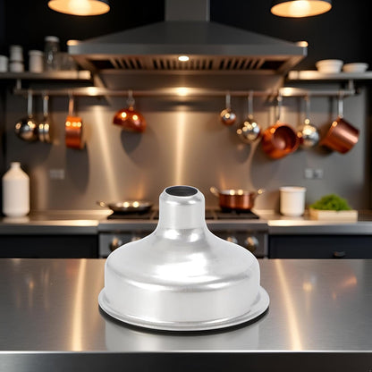 Stainless Steel Mini Funnel for Perfume & Essential Oils - Kitchen & Hobby Use - Silver - 1 Piece V1258-DP02-BOL-193