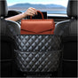 Car Seat Back Organizer with Storage Pockets - Black Vehicle Interior Accessory V1258-DP02-BOL-20