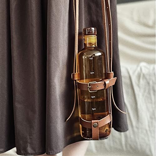 Universal Water Bottle Carrier Strap - Hands-Free Adjustable Holder for Walking, Cycling & Festivals - Pack V1258-DP02-BOL-203