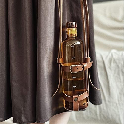 Universal Water Bottle Carrier Strap - Hands-Free Adjustable Holder for Walking, Cycling & Festivals - Pack V1258-DP02-BOL-203