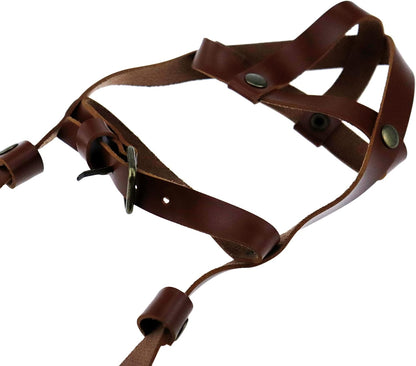 Universal Water Bottle Carrier Strap - Hands-Free Adjustable Holder for Walking, Cycling & Festivals - Pack V1258-DP02-BOL-203