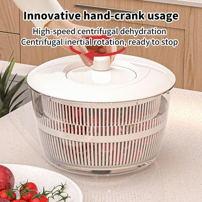 Multifunctional Salad Spinner with Colander Fast Drying Collapsible Vegetable Fruit Kitchen Tool V1258-DP02-BOL-204